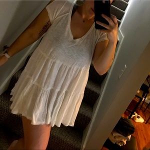 Cream colored Free People dress